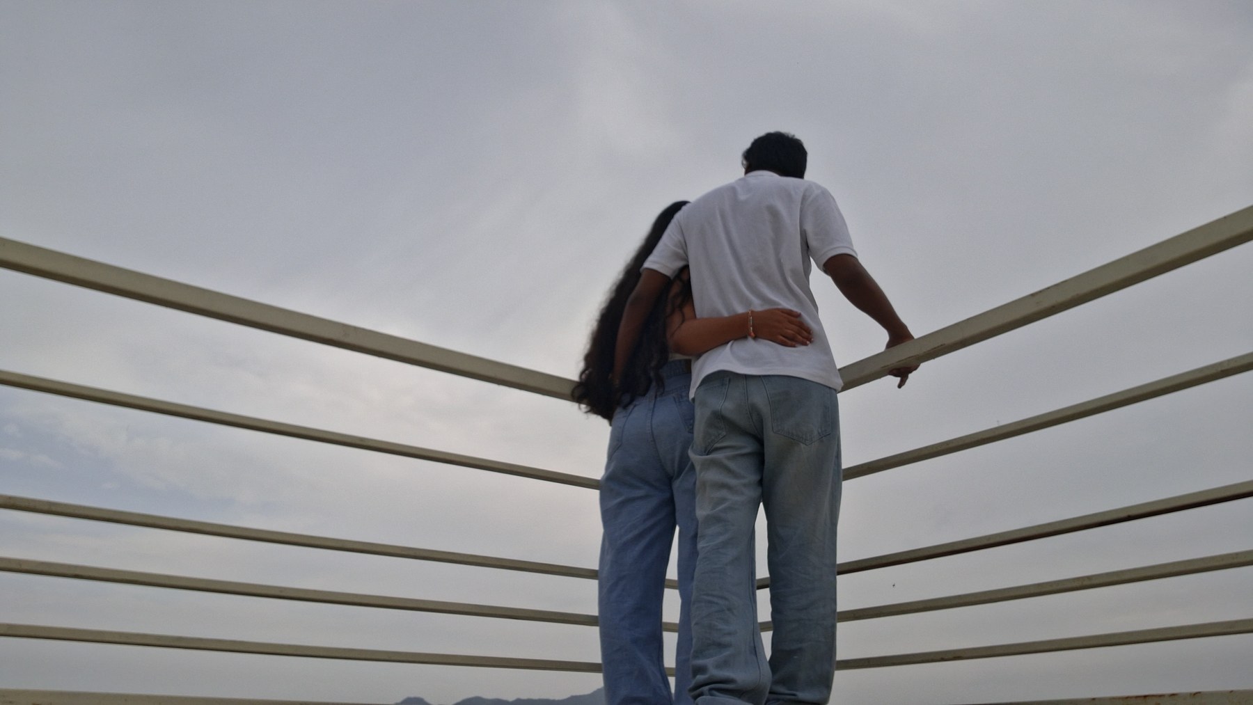 A photograph from Lenal and Bhavna's anniversary trip to Udaipur